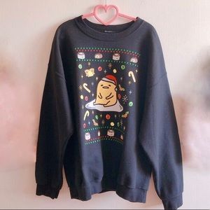 Gudetama Christmas Sweater